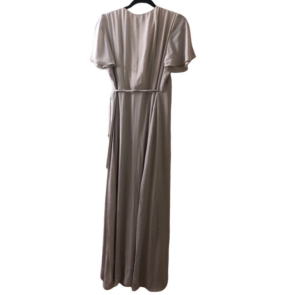 Show Me Your MuMu Noelle Wrap Maxi Dress Sz M - Picture 4 of 10